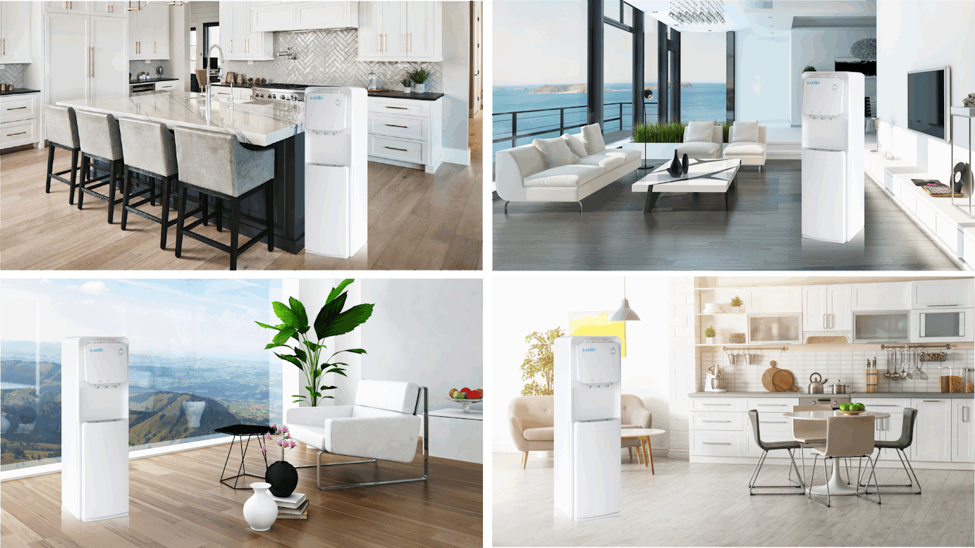 Cây nước nóng lạnh Karofi HC19
